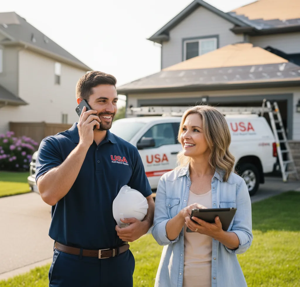 USA Roof Repair Experts customer support in Mandeville